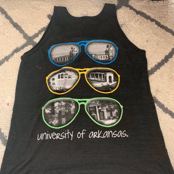 American Apparel Tops - Chi Omega University of Arkansas Tank